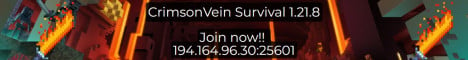 CrimsonVein 1.21.8 Surviv