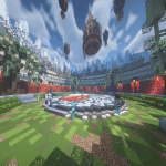 Screenshot from MEGA Planet Minecraft Server