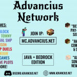 Screenshot from Advancius Network Minecraft Server