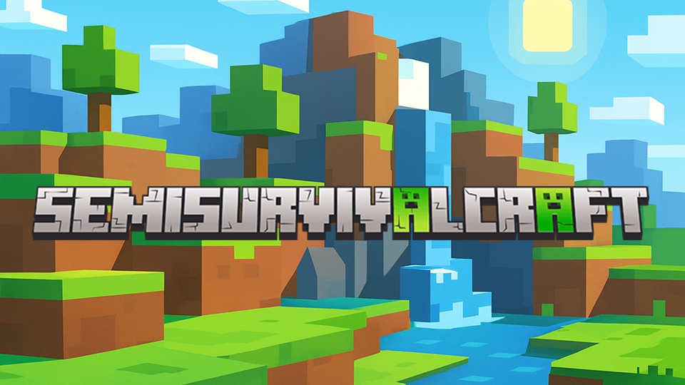 Screenshot from Semi Survival Craft Minecraft Server