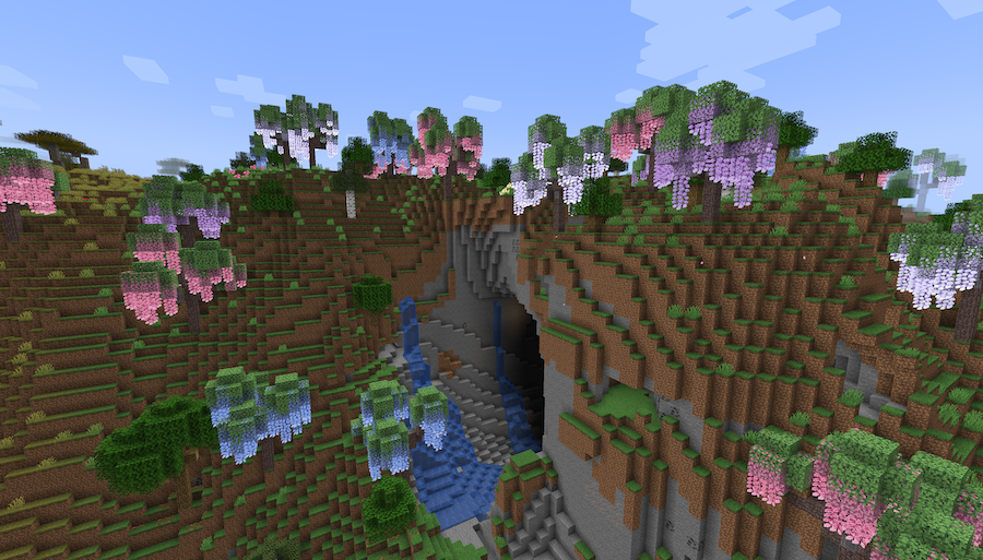 Screenshot from Gardens MC Minecraft Server