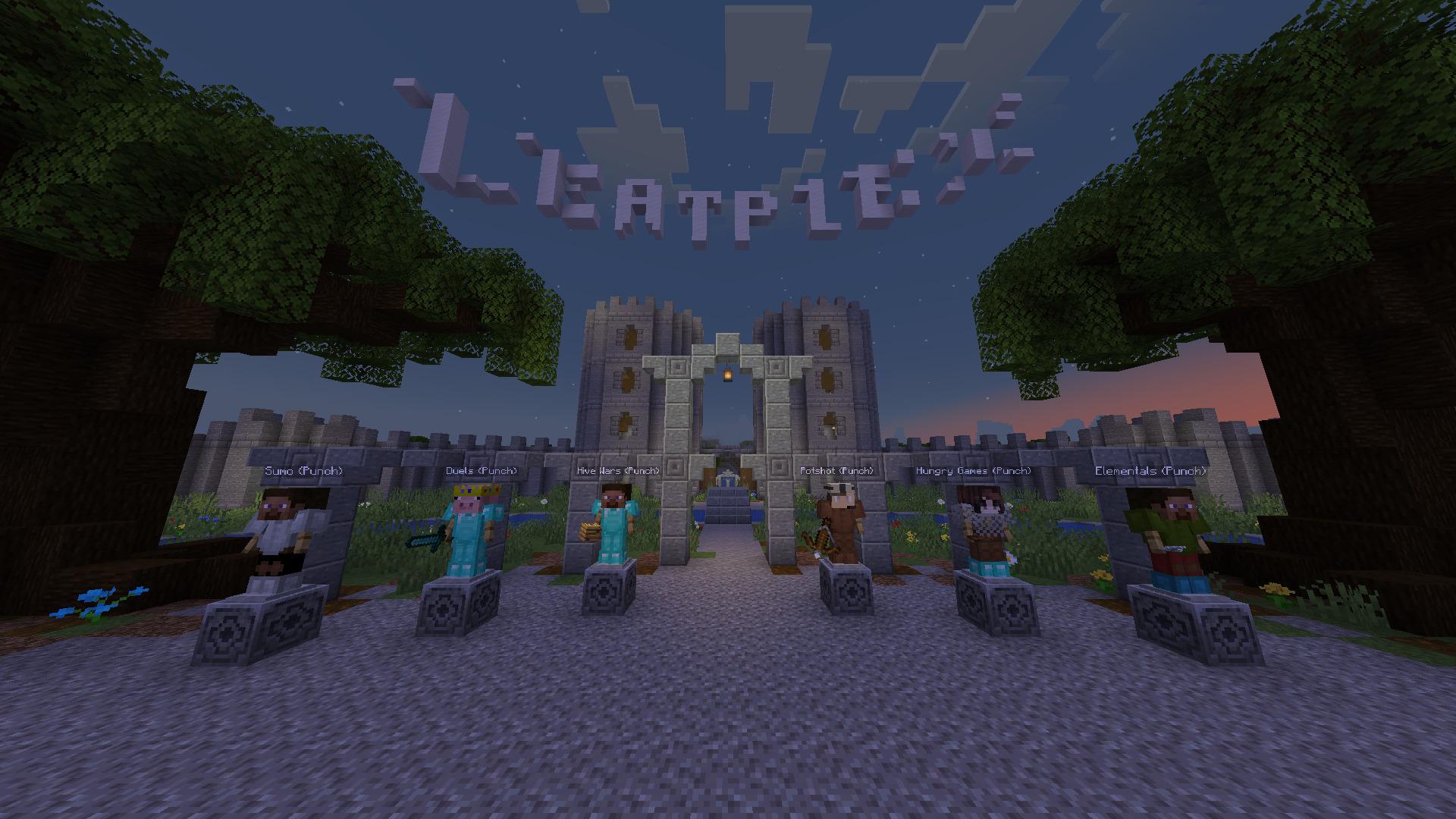 Screenshot from LEATplex Minecraft Server Screenshot from LEATplex Minecraft Server