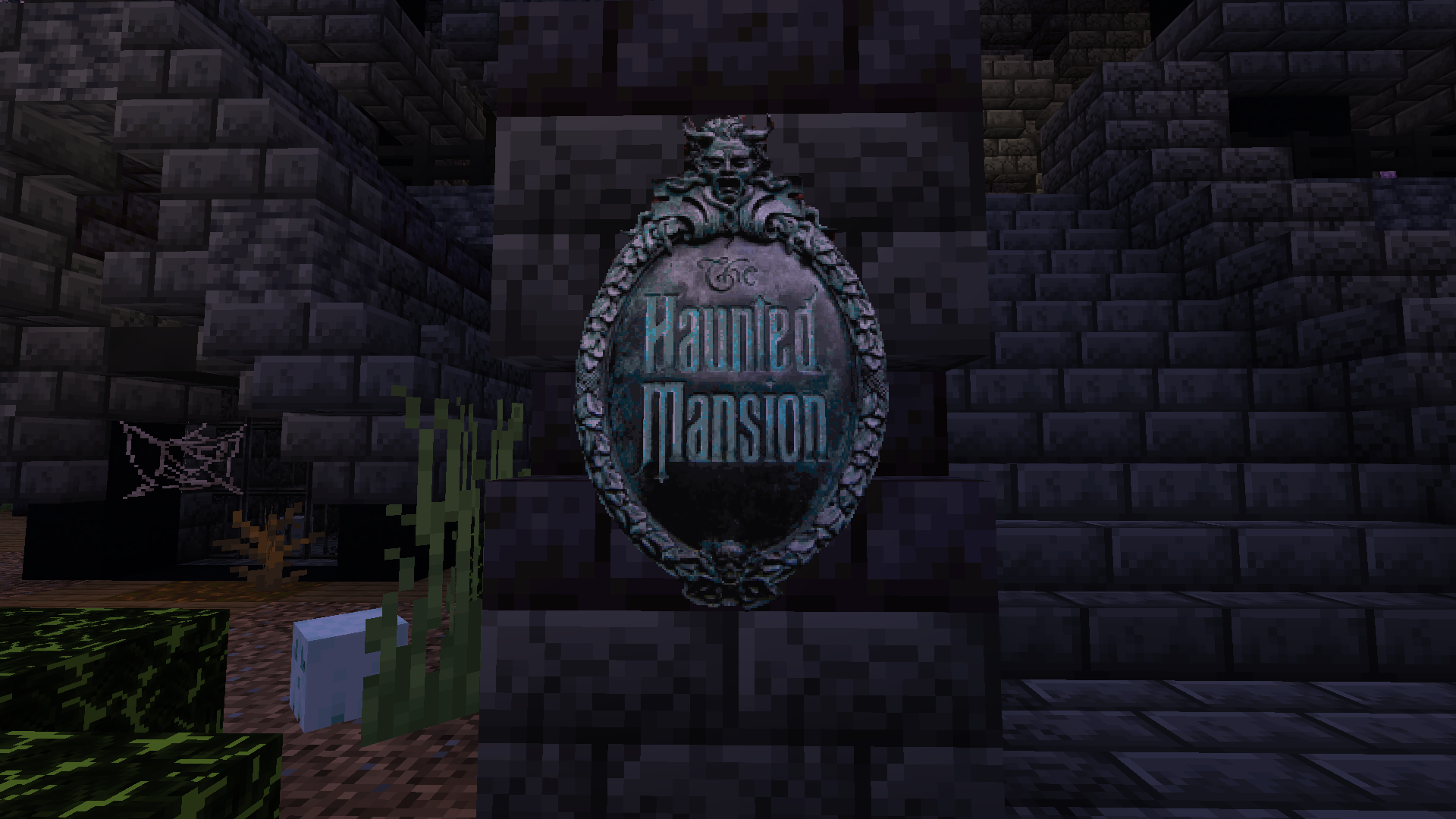 Screenshot from Haunted Mansion Minecraft Server