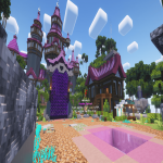 Screenshot from Purple Parrot Minecraft Server