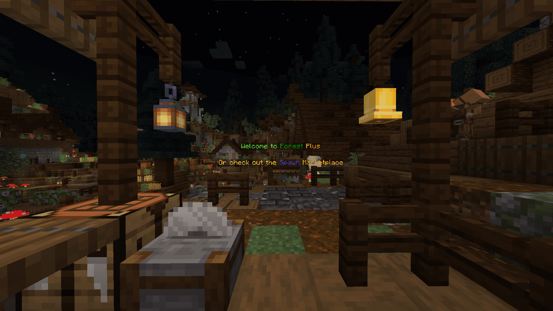 Screenshot from Forest Plus Minecraft Server