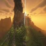 Screenshot from MagicVoxels Minecraft Server