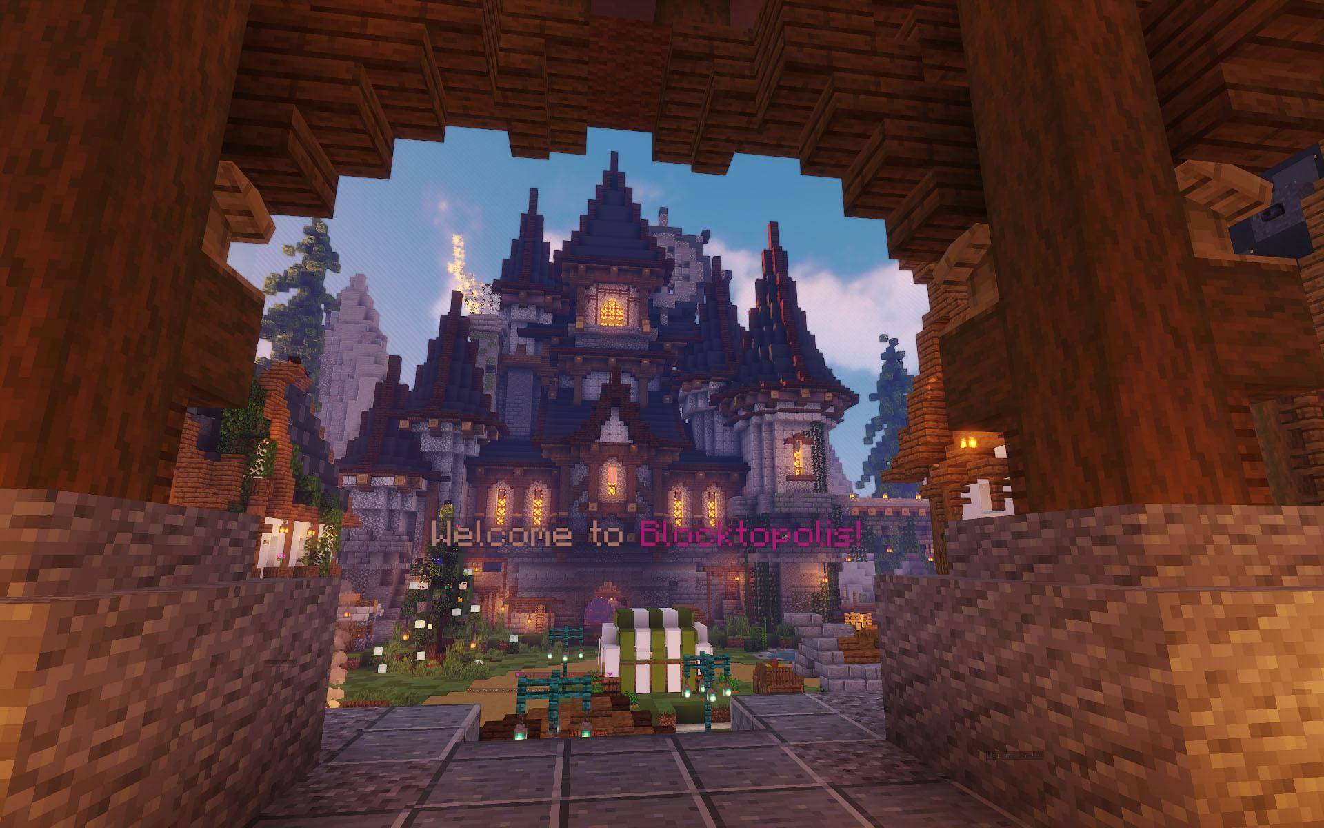 Screenshot from Blocktopolis Minecraft Server