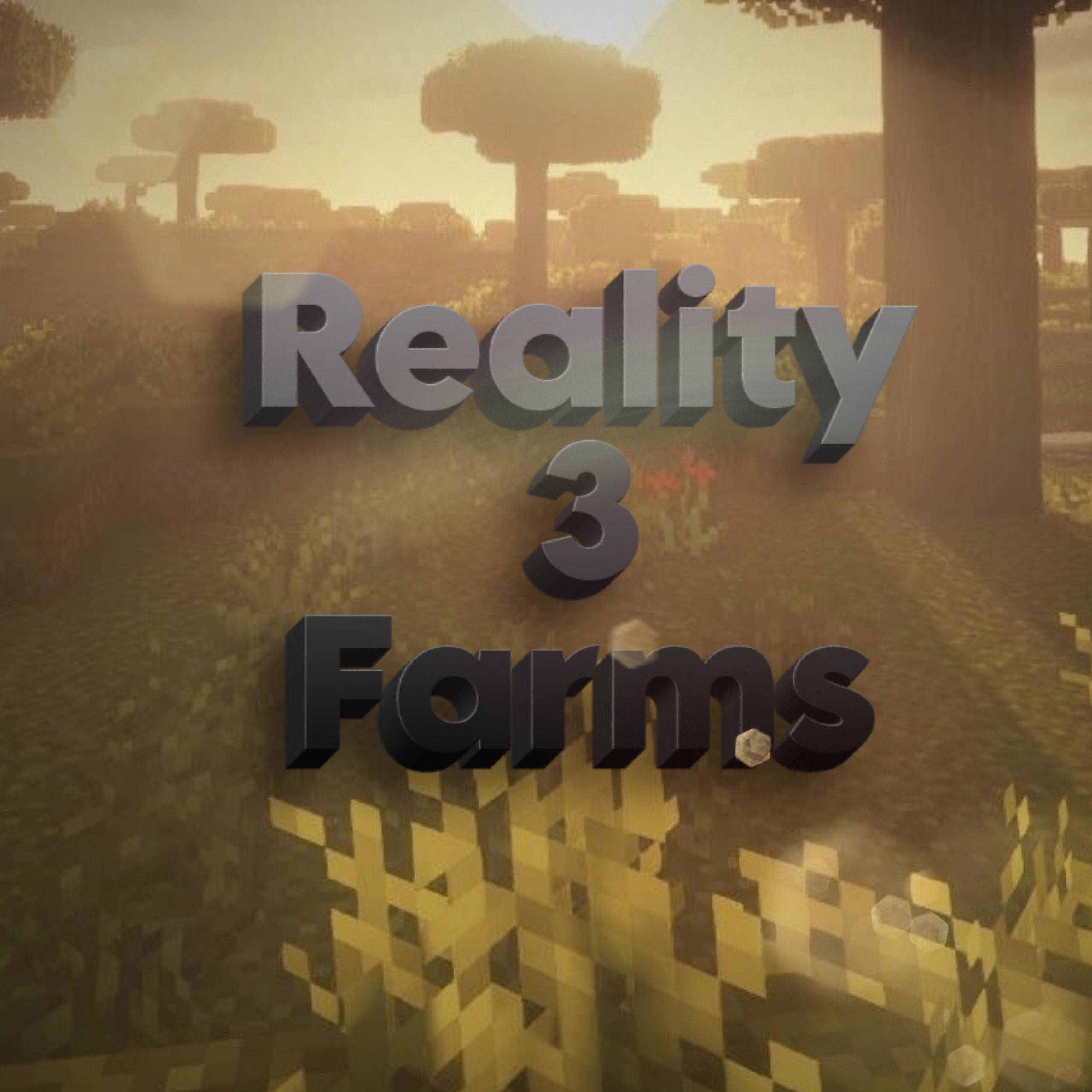Screenshot from Reality3 Farms Minecraft Server