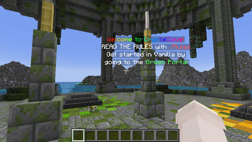 Screenshot from CrystalCoveSMP Minecraft Server