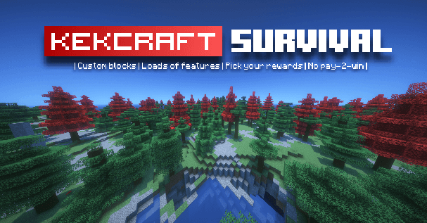 Screenshot from kekCraft Survival Minecraft Server