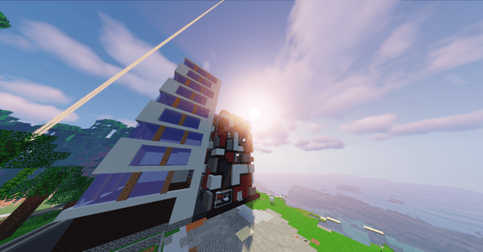 Screenshot from EarthVision Minecraft Server