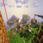 Screenshot from EarthVision Minecraft Server