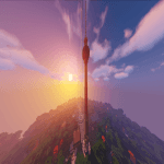 Screenshot from EarthVision Minecraft Server