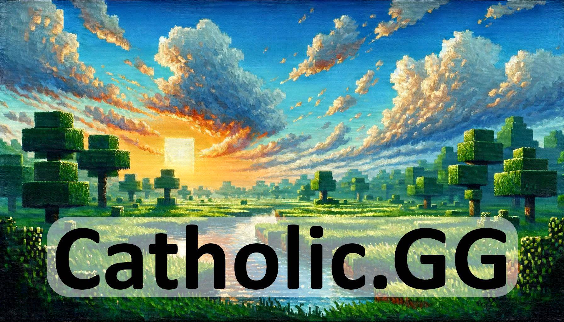 Screenshot from Catholic.GG Minecraft Server