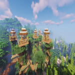 Screenshot from Sunset SMP Minecraft Server