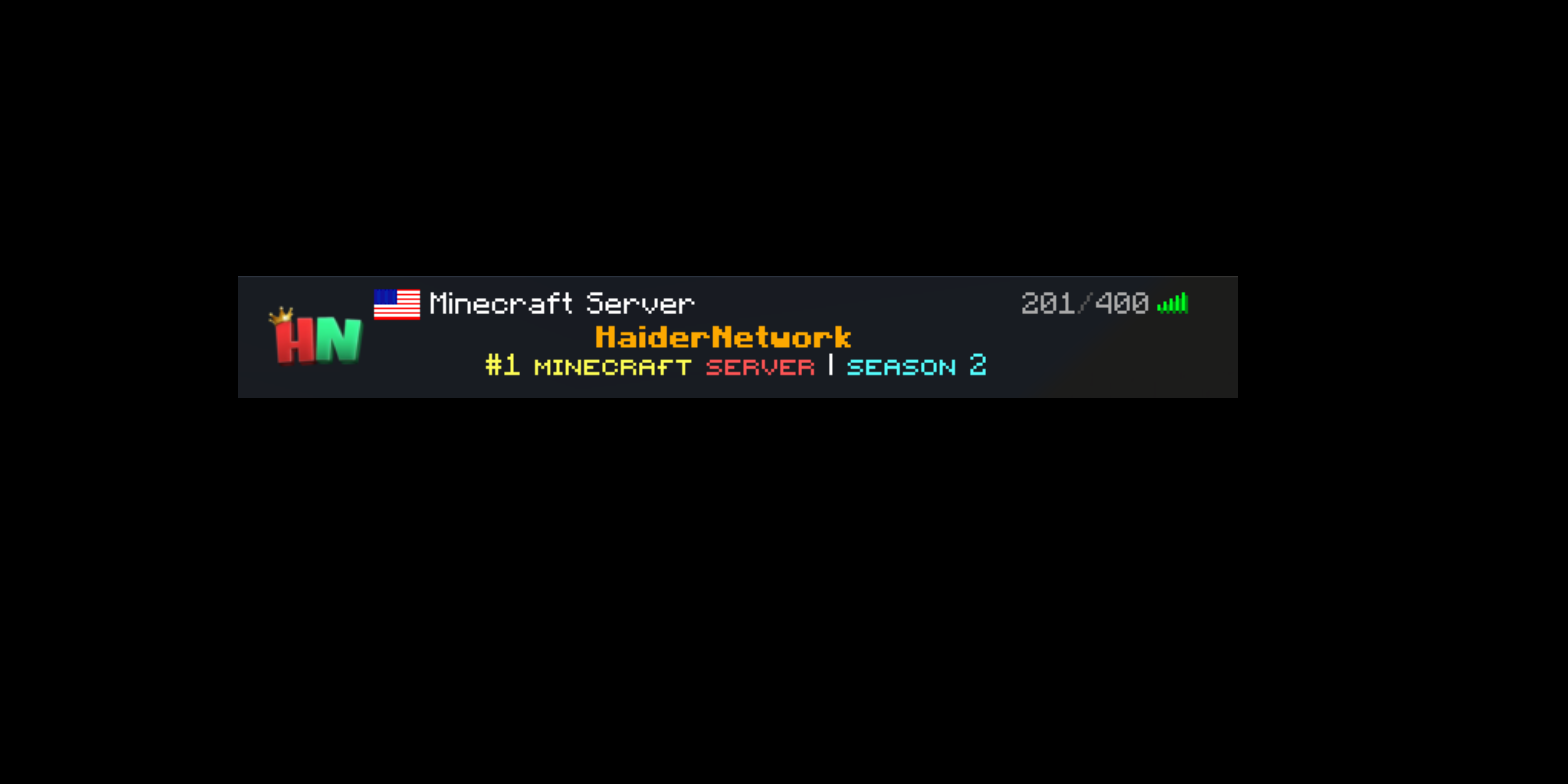 Screenshot from Haider Network Minecraft Server
