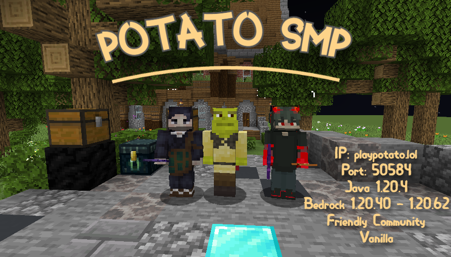 Screenshot from Potato SMP Minecraft Server