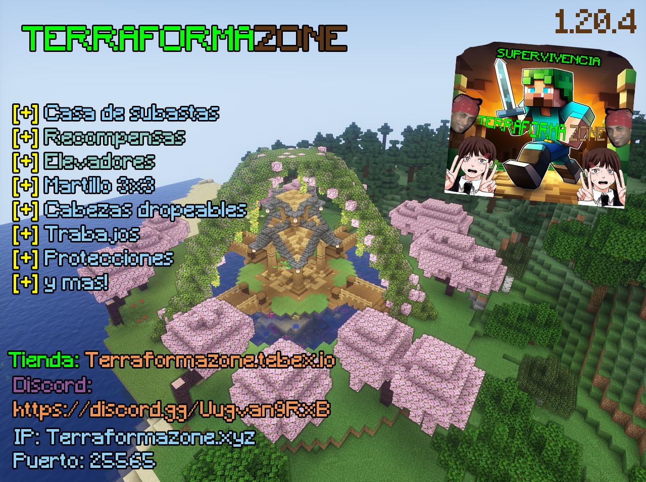 Screenshot from Terraforma Zone Minecraft Server