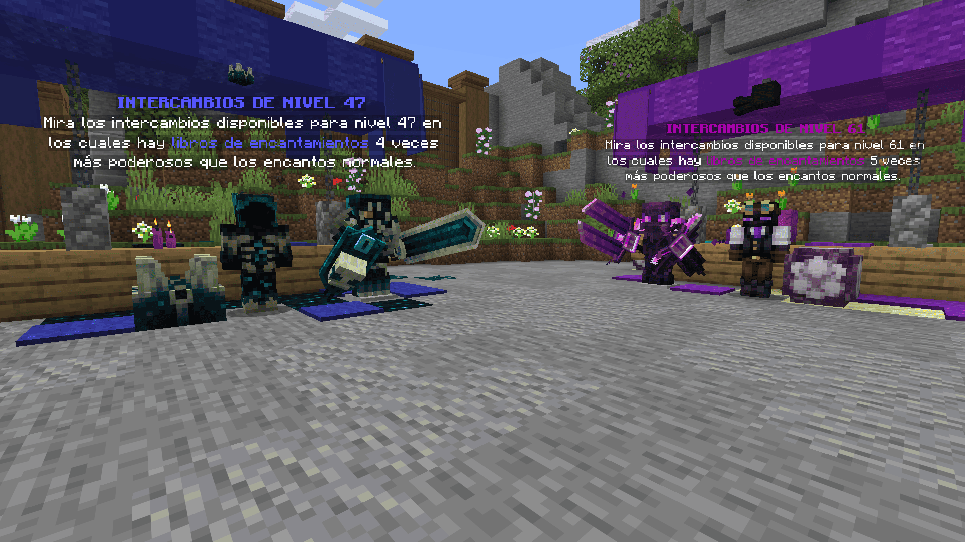 Screenshot from SKLYARE Minecraft Server