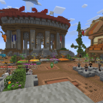 Screenshot from SKLYARE Minecraft Server