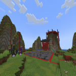 Screenshot from PixelWorld Network Minecraft Server