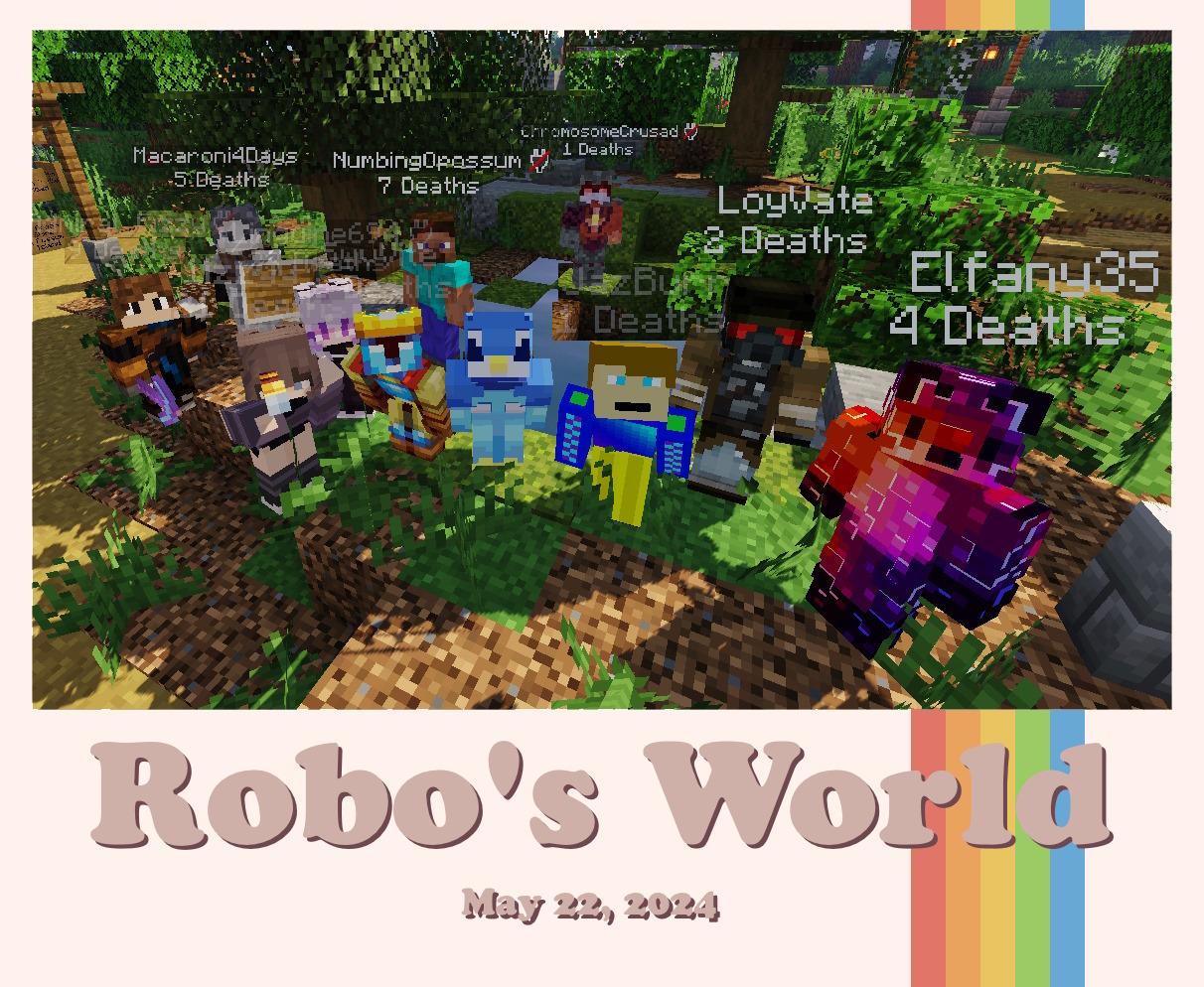 Screenshot from Robo&#039;s World Minecraft Server