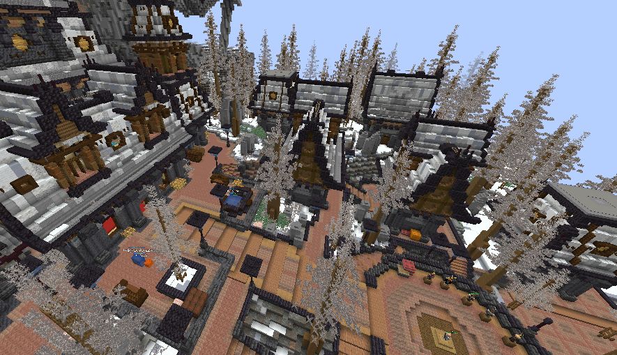 Screenshot from Winters Peak Skyblock Minecraft Server