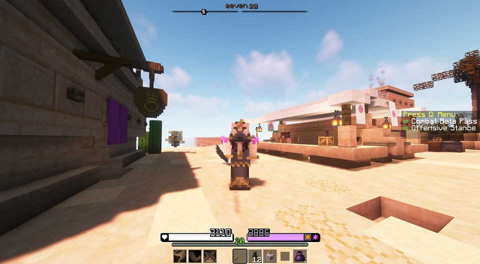 Screenshot from Aeven Combat Beta Minecraft Server Screenshot from Aeven Combat Beta Minecraft Server