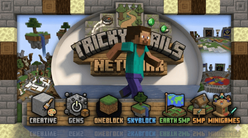 Screenshot from Tricky Trails Minecraft Server Screenshot from Tricky Trails Minecraft Server