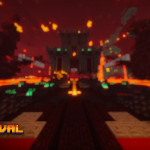 Screenshot from Hellvival Nether Survival Minecraft Server