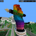Screenshot from Nazar's Survival+ Minecraft Server