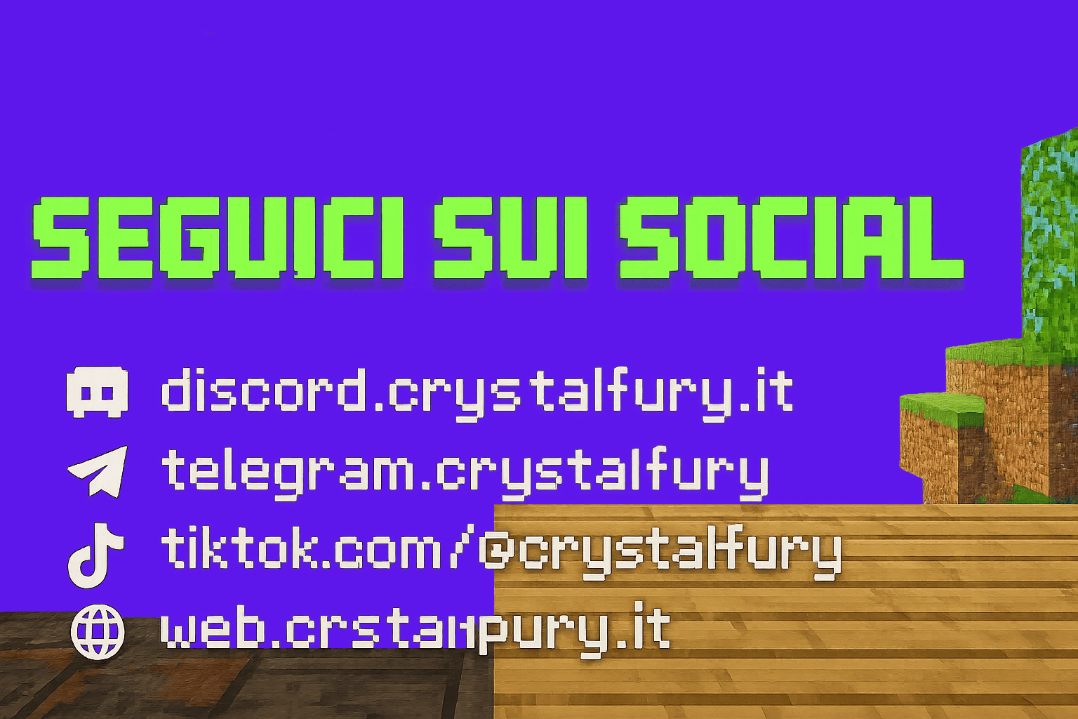 Screenshot from CrystalFury Minecraft Server
