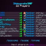 Screenshot from Shinyvale SMP Minecraft Server