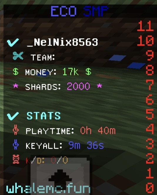 Screenshot from WhaleMC Network Minecraft Server Screenshot from WhaleMC Network Minecraft Server