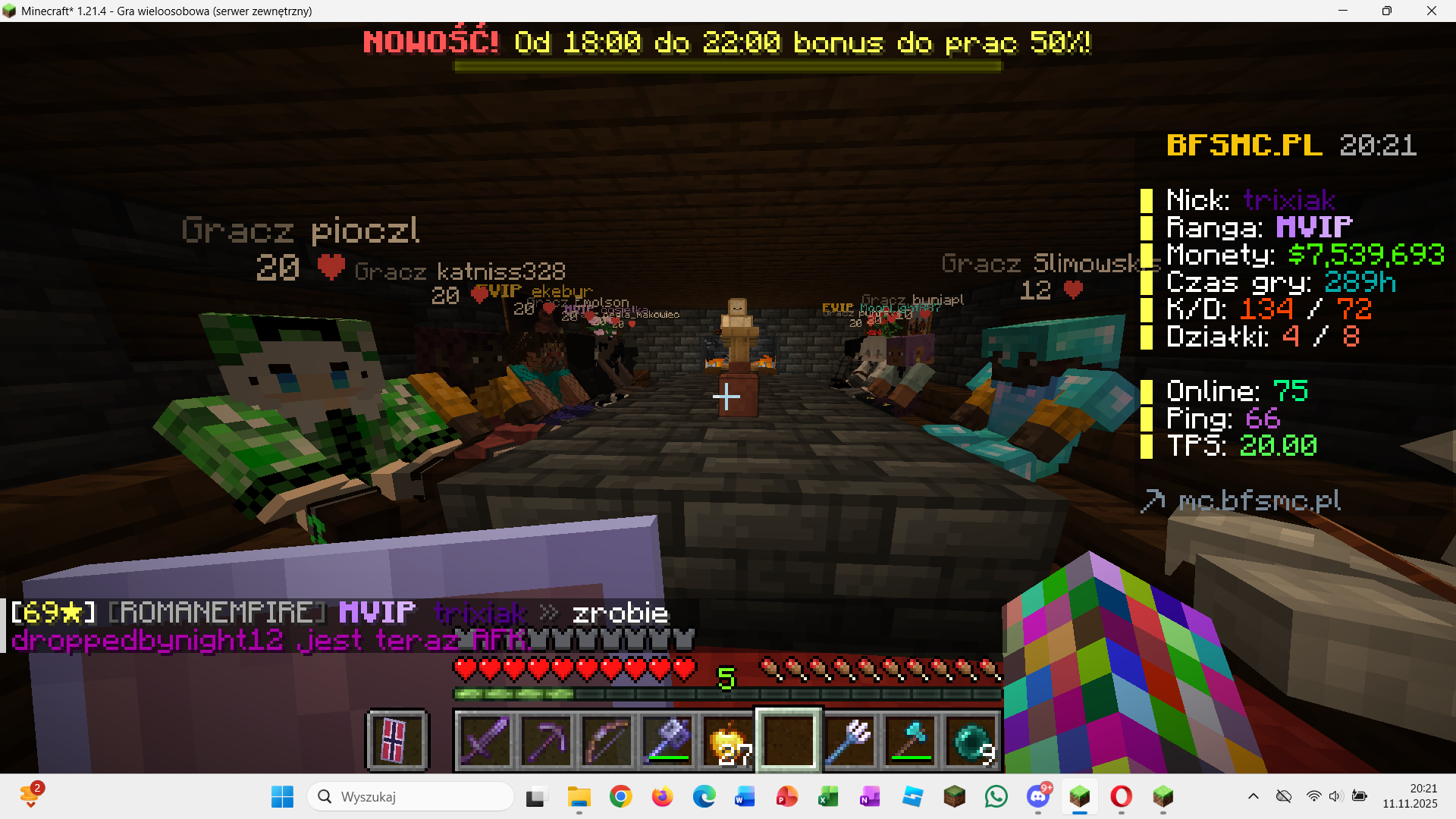 Screenshot from BFSMC.PL Minecraft Server Screenshot from BFSMC.PL Minecraft Server