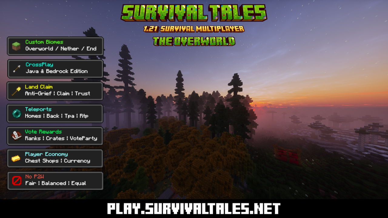 Screenshot from SurvivalTales SMP Minecraft Server Screenshot from SurvivalTales SMP Minecraft Server