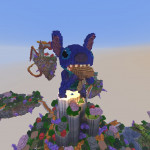 Screenshot from Sunrise Skyblock Minecraft Server