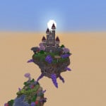 Screenshot from Sunrise Skyblock Minecraft Server