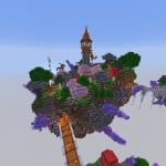Screenshot from Sunrise Skyblock Minecraft Server