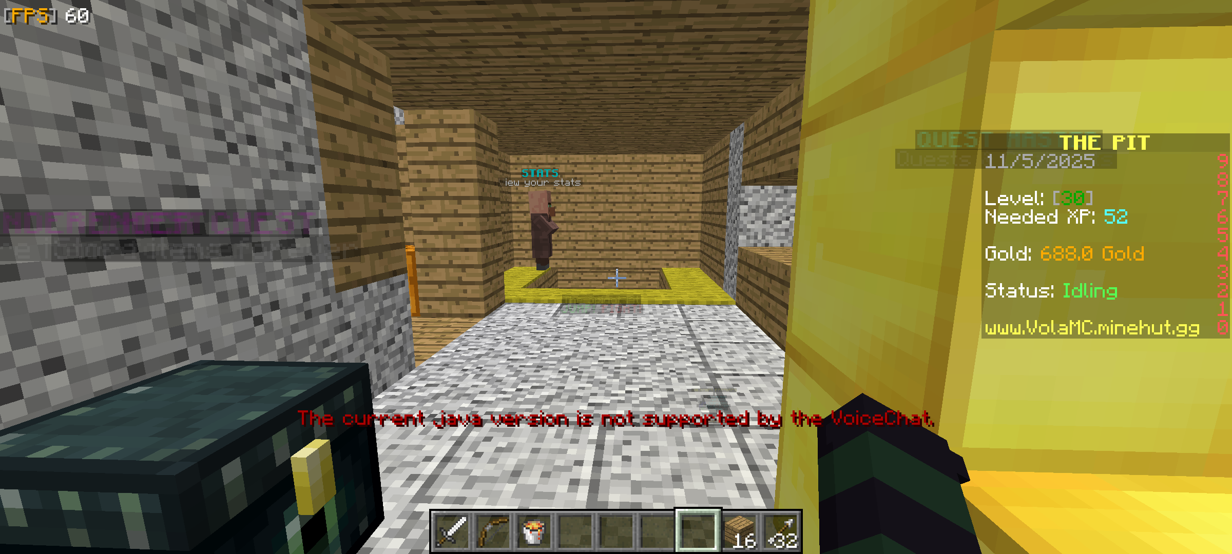 Screenshot from VolaMC Minecraft Server Screenshot from VolaMC Minecraft Server