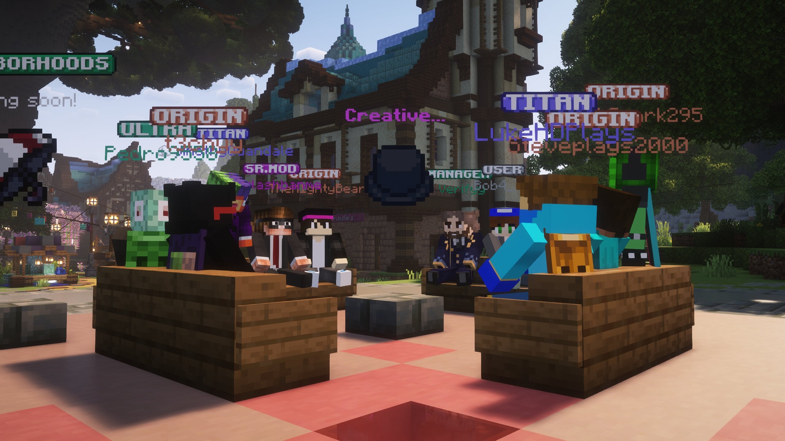 Screenshot from MCOrigins Minecraft Server