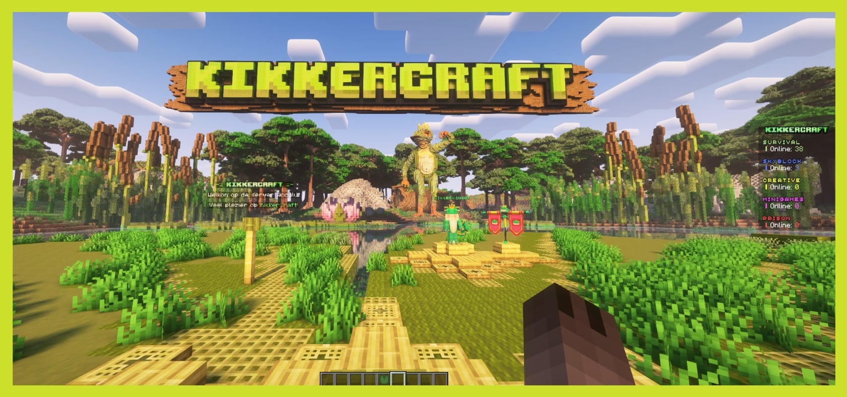 Screenshot from KikkerCraft - NL/BE Minecraft Server