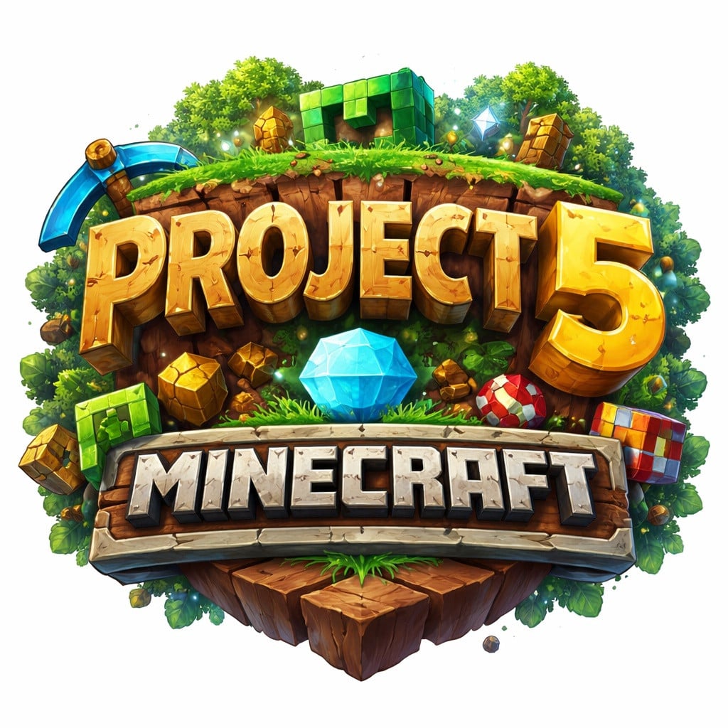 Screenshot from Project 5 Minecraft Minecraft Server