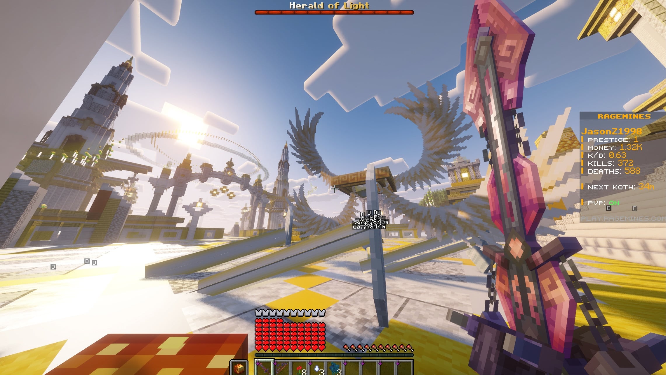 RageMines - Minecraft Survival Server IP