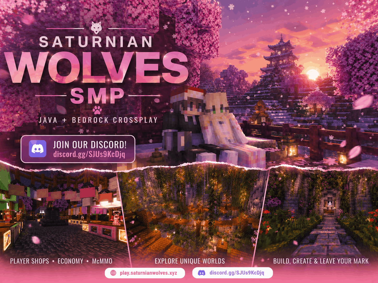 Screenshot from Saturnian Wolves Survival SMP Minecraft Server Screenshot from Saturnian Wolves Survival SMP Minecraft Server