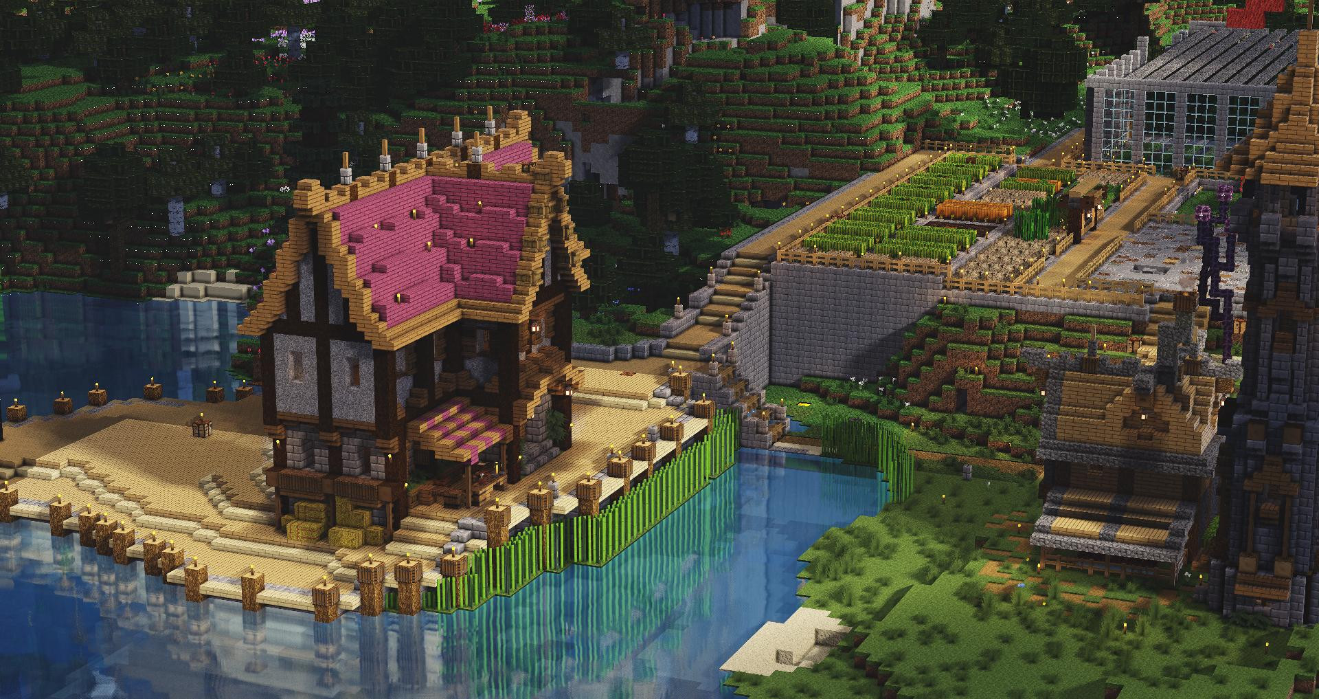Screenshot from TwitchSMP Minecraft Server