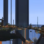 Screenshot from Random Item One Block Server Minecraft Server