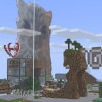 Screenshot from Random Item One Block Server Minecraft Server