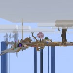 Screenshot from Random Item One Block Server Minecraft Server