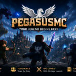 Screenshot from PegasusMC Minecraft Server